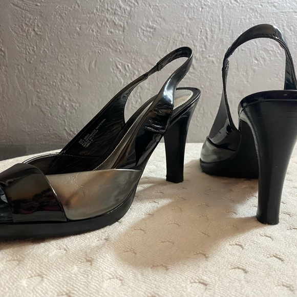 WORTHINGTON Worthington Vintage 90’s Womens Sling Back Pump Patent Leather - Picture 14 of 16